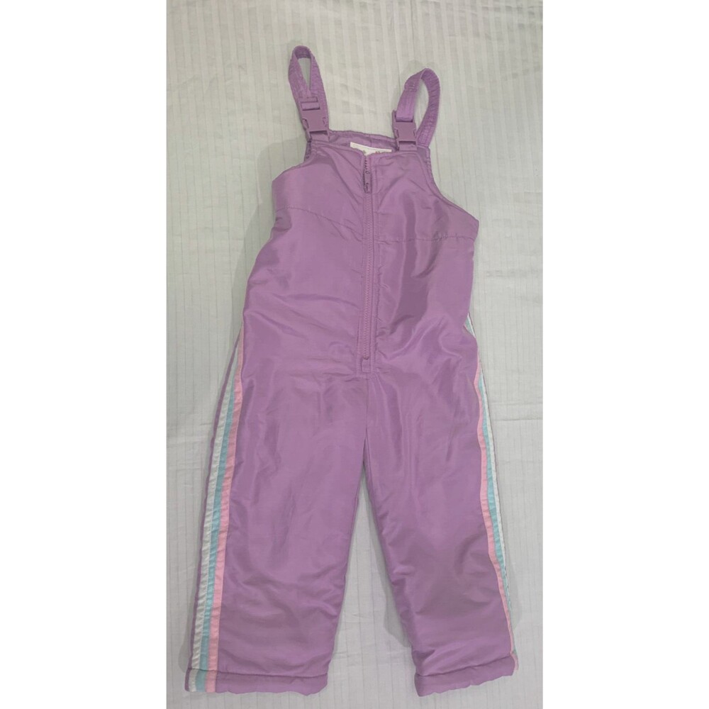 OSHKOSH GIRLS SNOW SKI BIB PANTS OVERALLS SIZE 4T